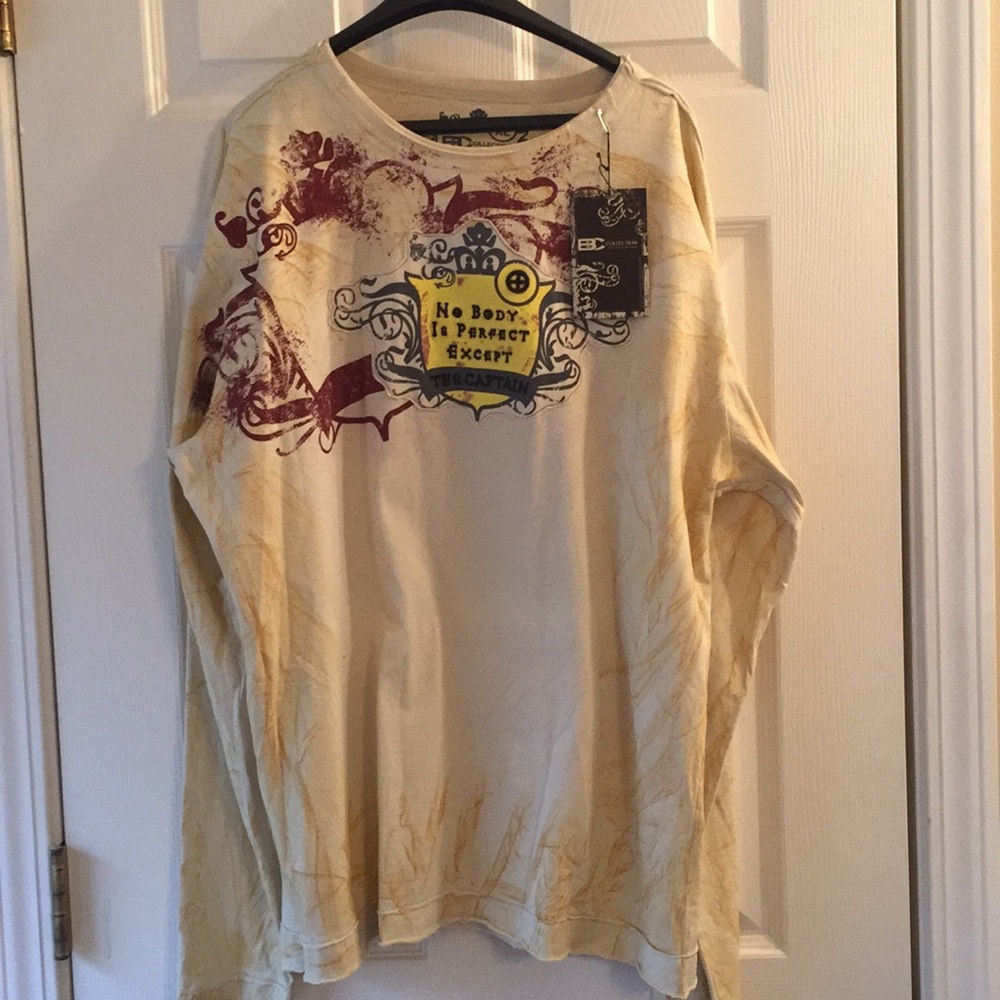 NWT BC Collection soft long sleeve men’s shirt